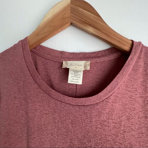 🆕 Altar’d State mauve dress long sleeve crewneck sz M - Picture 5 of 9